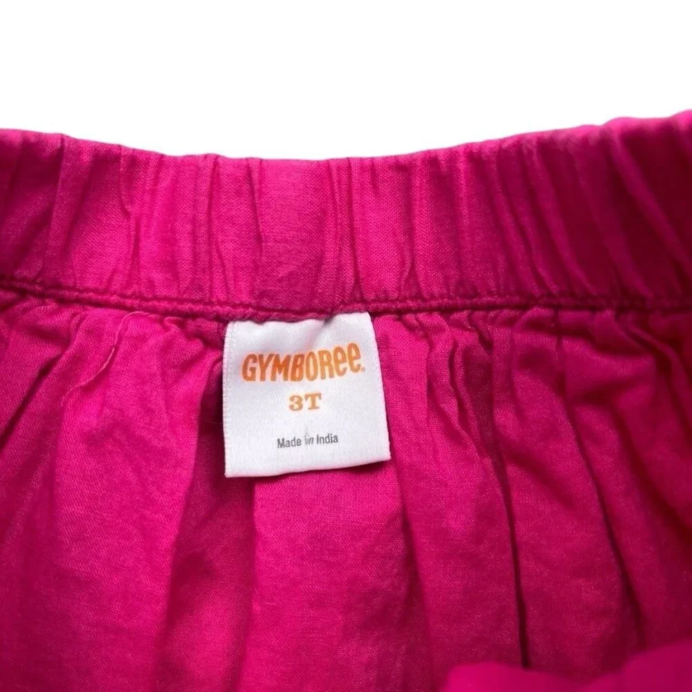 Gymboree Toddler Pink Paris Puppies Skirt Size 3T